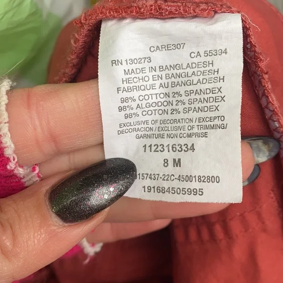 Lee shorts sz. 8 - Picture 4 of 4